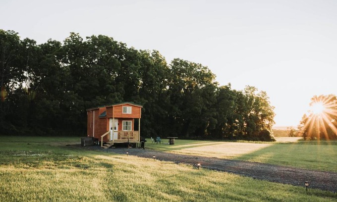 Penn Yan House | Pet-Friendly Hollow Hills Tiny Home with High Guest Ratings