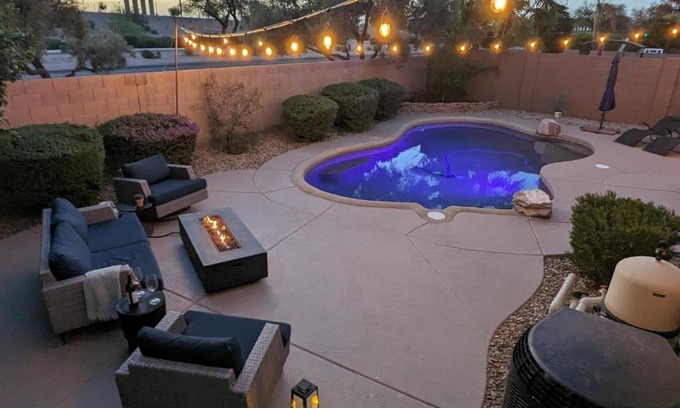 Ocotillo House | Discover HOLLYHOCK: Pet-Friendly 4BR with Heated Pool