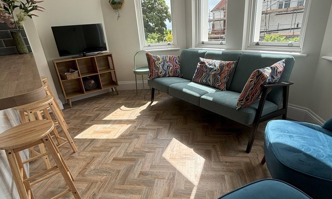 Meads House | Hollywell Stays, Sea View is situated in Meads Village close to the South Downs