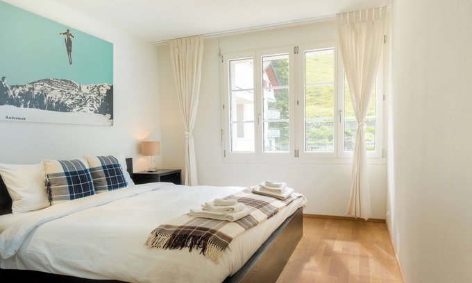 Andermatt Apartment | Elegant Holzgasse Apartment in the Scenic Swiss Mountains