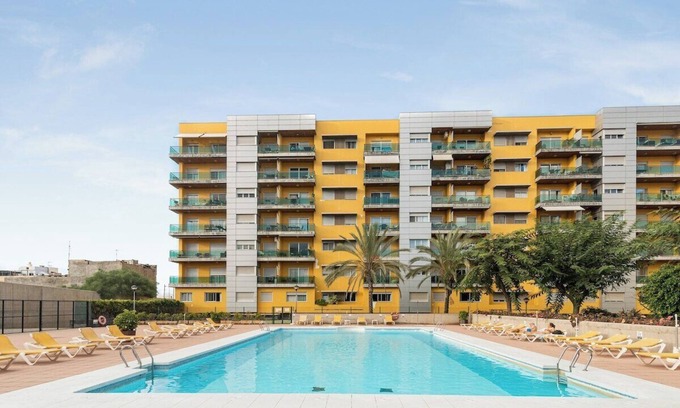 Las Palmas de Gran Canaria Apartment | Stylish Home2Book Apartment with Terrace & Pool Access