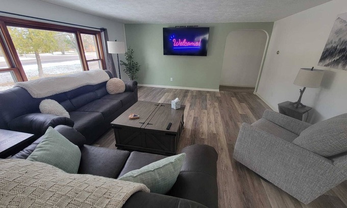 Au Train House | Cozy Retreat Near Lake Superior with Family-Friendly Amenities