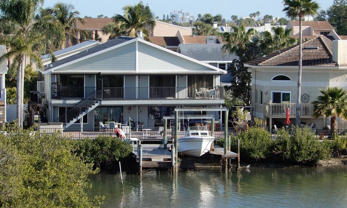 Indian Rocks Beach House | Idyllic Retreat with Dolphins and Manatees Awaiting You