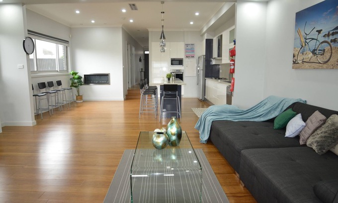 Fairfield Heights House | Modern Comforts Await: Pet-Friendly Ocean View Retreat