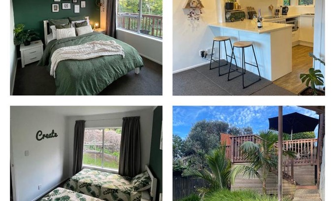 Birkdale Apartment | Jungle-Style Retreat: A Home Away from Home for Families
