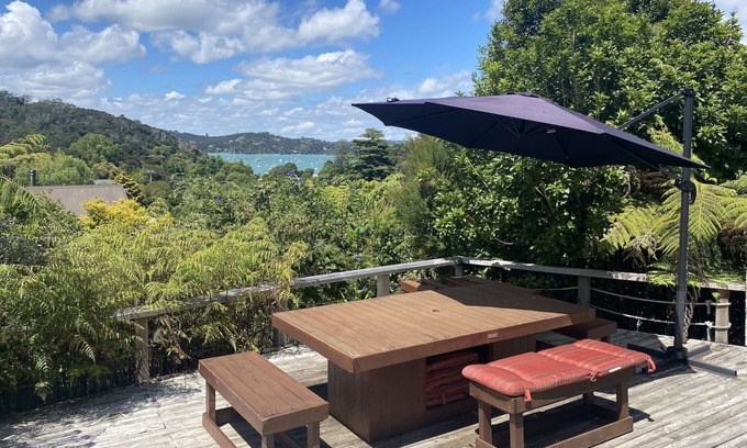 Russell House | Relaxing Retreat: Home Away with Ocean Views & Amenities
