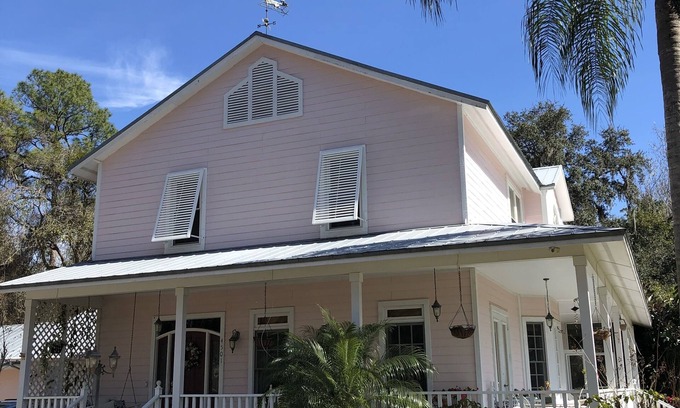Sanford House | Inviting Ocean View Retreat: Guest Rated 9.8 with Spa & More