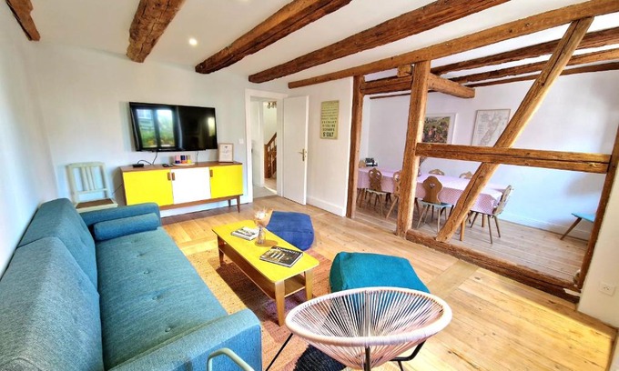 Old Town House | Pet-Friendly Retreat at Home La Petite Porte, Colmar