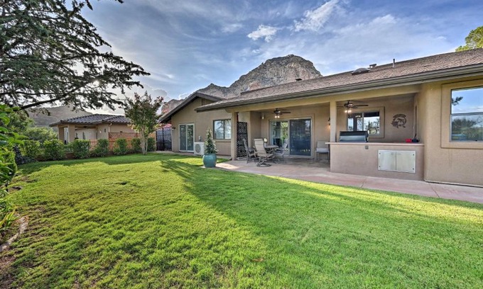 West Sedona House | Serene Sedona Retreat with Red Rock Views & Family Amenities