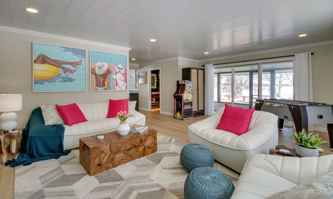 Detroit Lakes House | Exclusive Home Rental on Detroit Lake with Game Room & Dock