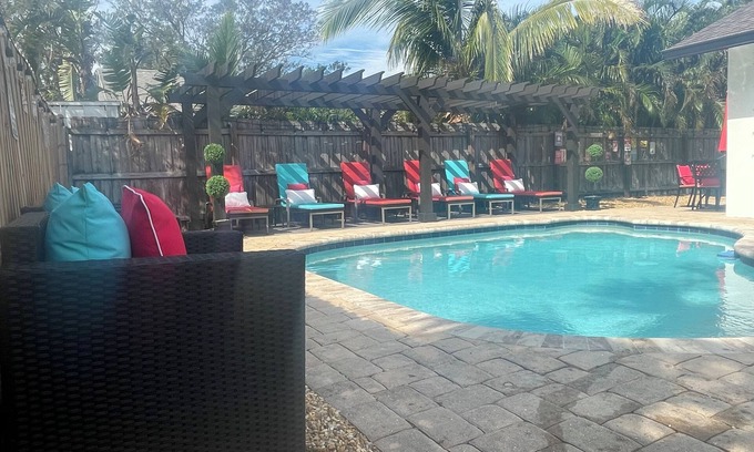 Seminole House | Unwind in Style: Huge Hot Tub & Heated Pool Awaits!