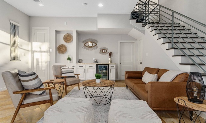Washington Ave./ Memorial Park House | Unmatched Houston Retreat with Spa & Pet-Friendly Amenities