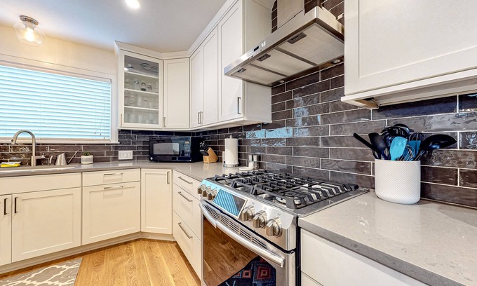 Brentwood House | Comfortable Home with AC, Outdoor Dining & Prime Location