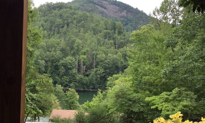 Tuckasegee House | Idyllic Retreat with Front Porch and Scenic Lake Views