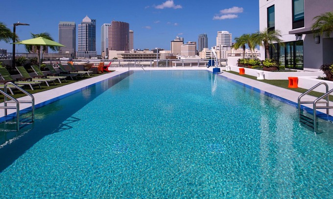 Channel District Hotel | Discover Home2 Suites by Hilton Tampa Downtown with Pool
