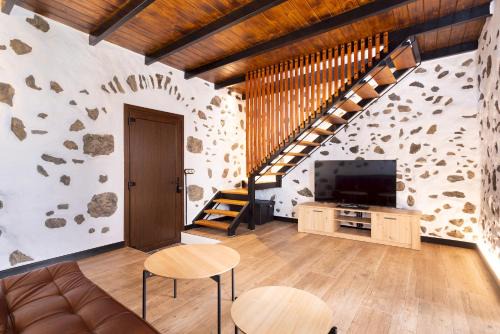 La Guancha Ski Chalet | Home2Book Rustic Stone Haven with Terrace