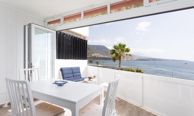 Punta del Hidalgo Apartment | Oceanfront Escape at Home2Book SeaFront Studio Punta del Hidalgo