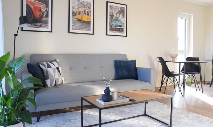 Weyhausen Apartment | Relax in Comfort at Home4you Apartment with Great Amenities