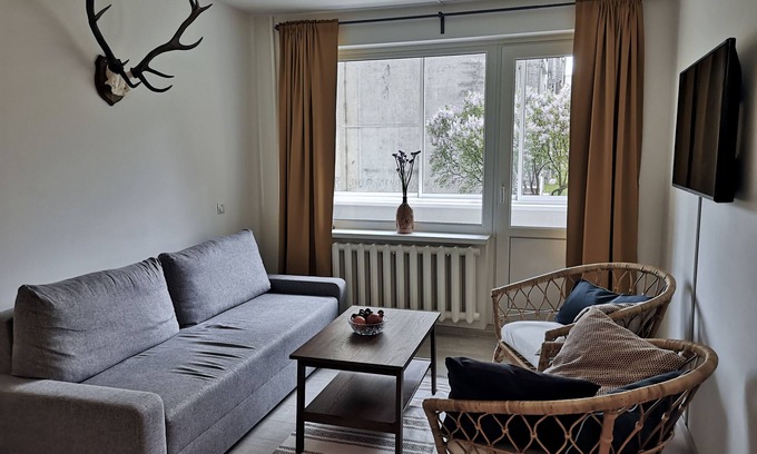 Kedainiai Apartment | Cozy Apartment in Kedainiai with Breakfast & Child-Friendly Amenities