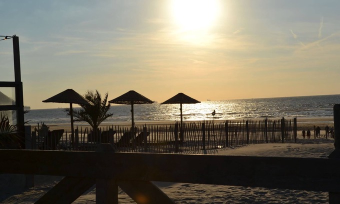 's-Gravenzande RV Rental | Cozy Tent with Kitchen & Shower Steps from the Beach