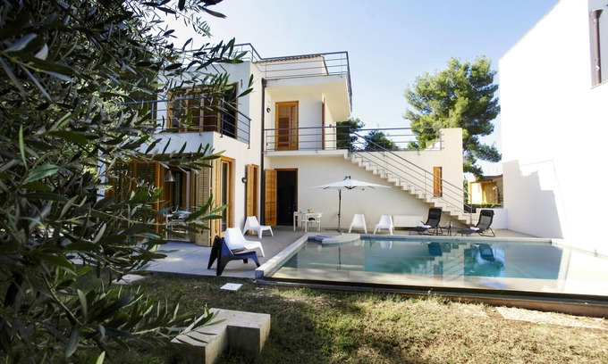 Torre Colonna-sperone Villa | Discover a Beachside Villa with Pool, Rated 10/10 for Comfort