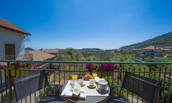 Agerola Apartment | Oceanfront Retreat: Homerez Apartment in Pianillo, 10/10 Rated