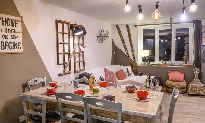 Orcieres Apartment | Inviting Apartment Near Slopes: Perfect for Family Getaways