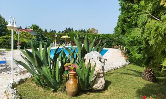 Muro Leccese Apartment | Homerez - Beautiful studio for 4 ppl. with shared pool at Muro Leccese