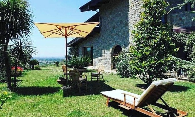 Serre Apartment | Homerez - Elegant Apartment in Serre with Shared Pool and Views