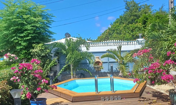Bouillante Villa | Elegant Bouillante Villa with Private Pool & Ocean Views