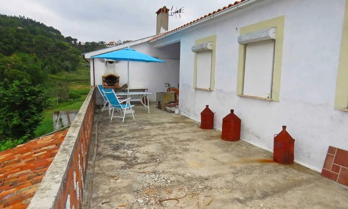 Semide House | Delightful Terrace Retreat for 3 in Miranda do Corvo