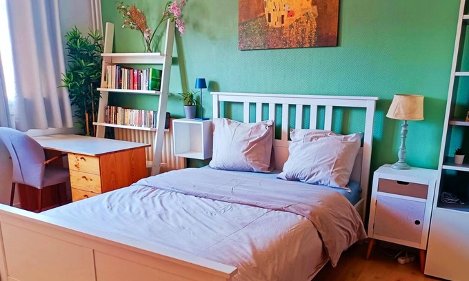 19th Arrondissement Apartment | Homerez - Nice studio for 3 ppl. at Paris