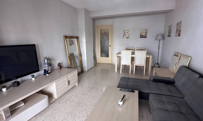 Diputacion de Cartagena Casco Apartment | Welcoming Apartment in Cartagena with Balcony and Ocean View