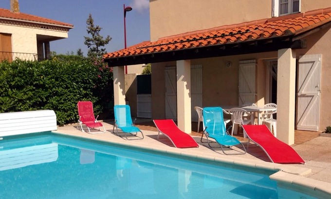 Le Boulou Villa | Homerez - Spacious villa 16 km away from the beach for 8 ppl. with swimming-pool