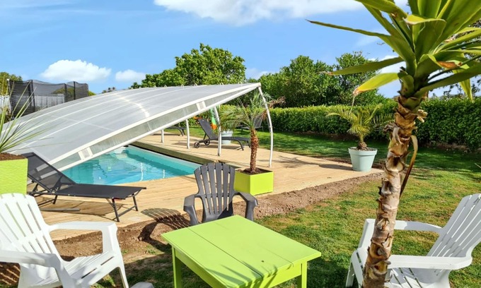 Plougonvelin Villa | Beachside Villa with Pool & Spa - Rated 9.6/10 by Guests