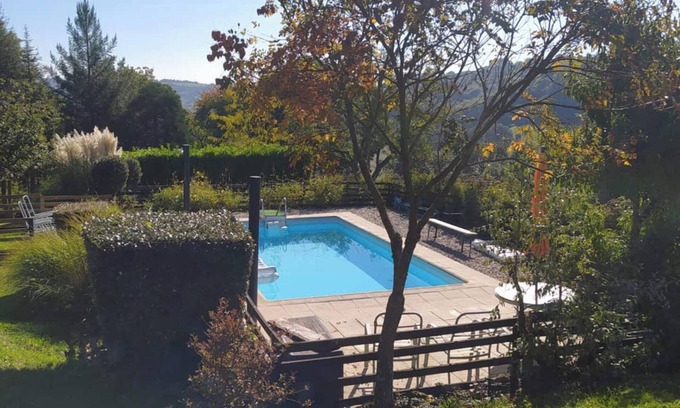 Bannes Villa | Private Pool Retreat at Homerez - Rustic Villa in Bannes