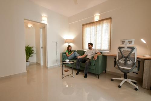 Palm Meadows Apartment | HomeSlice Whitefield: Stylish Apartment with Premium Amenities
