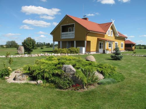 Panevezys county House | Discover Homestead Sartakampis: Pet-Friendly Retreat