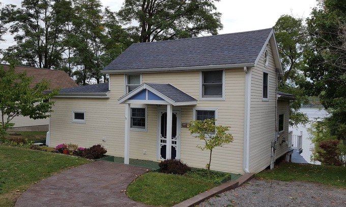 Town of Richmond Cottage | Pet-Friendly Honeoye Lake Front Cottage with Pool & Views
