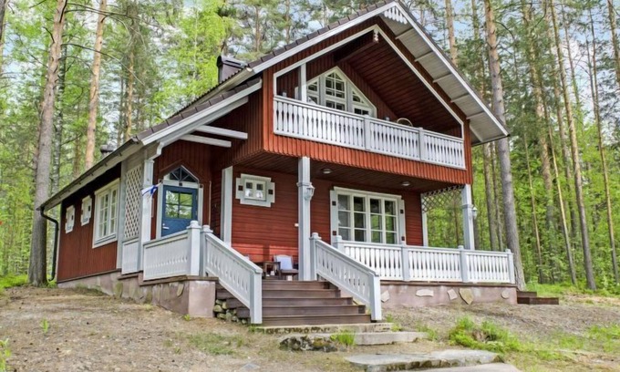 Raakkyla House | Relaxing Retreat at Honkaniemi by Interhome with Spa & Breakfast