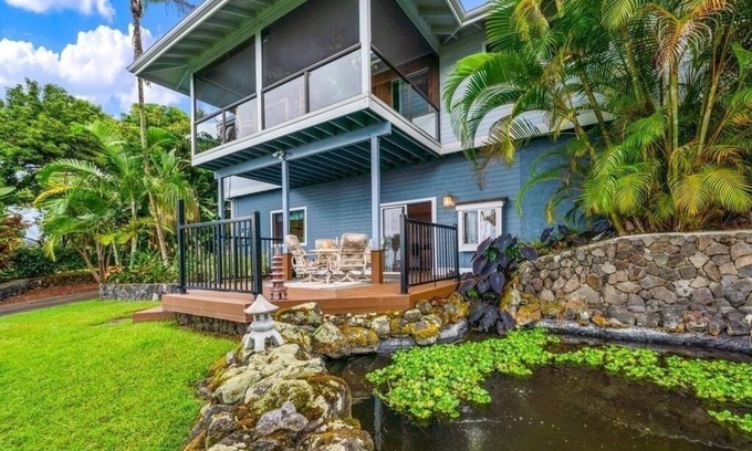 Kealakekua Apartment | Ocean View Retreat at Honu Hale - A Private Ohana Experience
