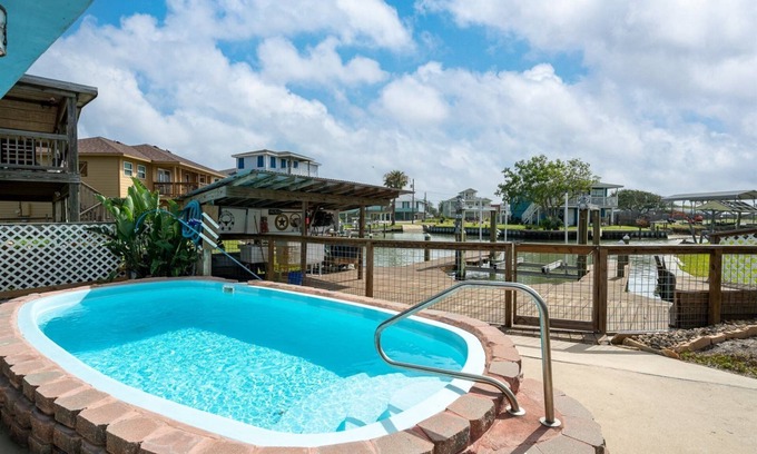 Rockport House | Relax at Hook, Wine & Sinker with Private Pool & Bay Access!