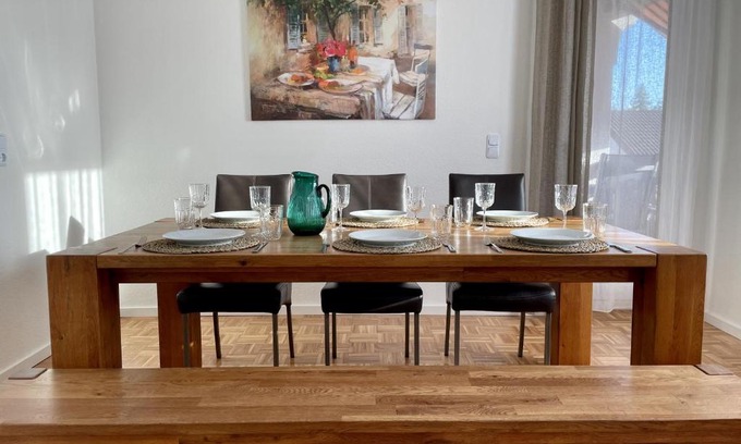 Tettnang Apartment | Discover Hopfenglück: Family-Friendly Retreat with 9.7 Rating