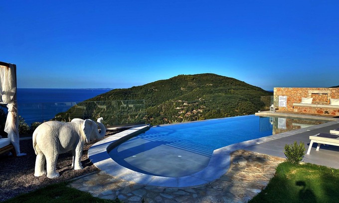 Parga Villa | Experience Horizon Blue Villa with Oceanfront Views and Pool