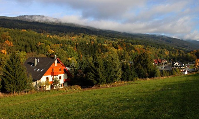 Dolni Morava Apartment | Relax at Horská Chata Sobík with Hot Tub & Fireplace