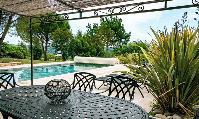 Les Farges House | Hortense Villa: Private Pool and Pet-Friendly Retreat