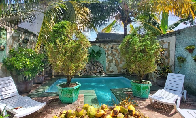 Camaguey House | Charming Hostal Green House with Ocean Views & Spa Access