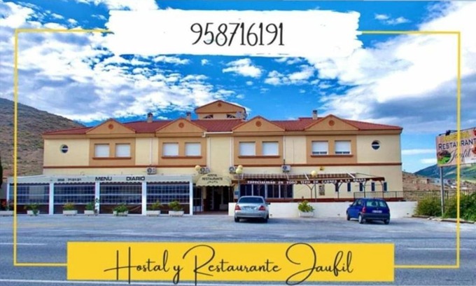 Zujar House | Comfortable Stay at Hostal Jaufil with Hot Tub & Dining