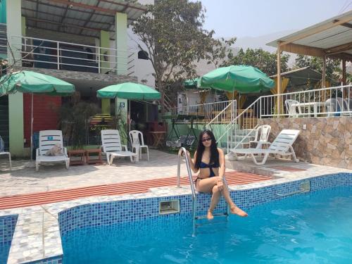 San Jeronimo de Surco House | Pet-Friendly Hostal Sol de Chosica with Pool & Kids' Fun