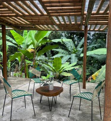 Santa Marta House | Cozy Hostal y Camping Villa Guadua Tayrona with Ocean Views